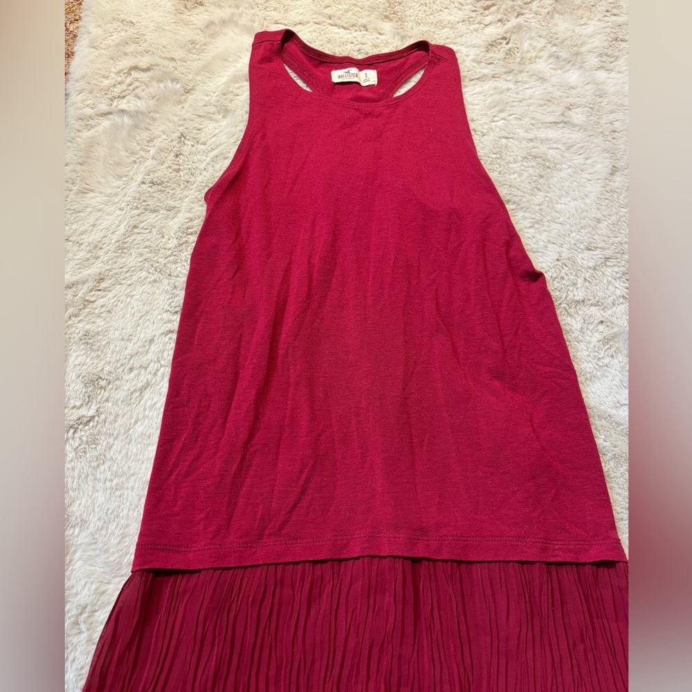Hollister Burgundy Tank Top